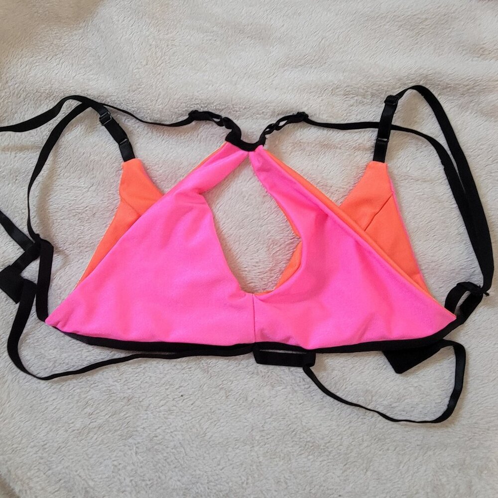 Sorte - Wild Top - Hot Pink / Orange (Size Small)